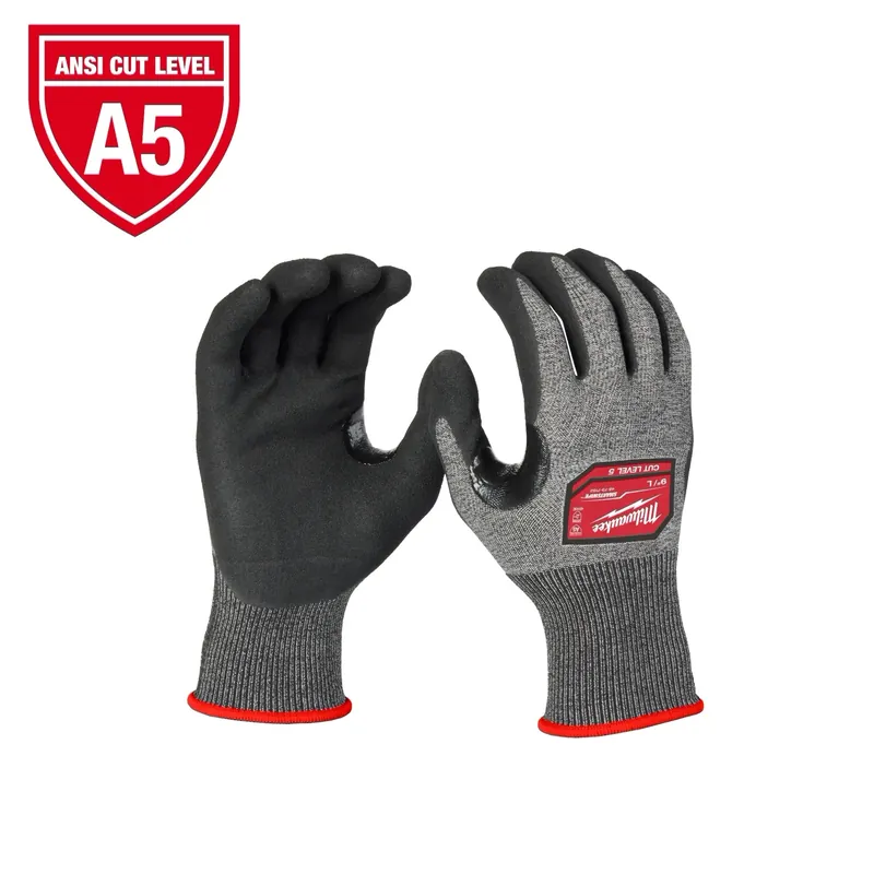 Milwaukee Tool 48-73-7154 Gloves High Dexterity Nitrile Cut Level 5 XXL
