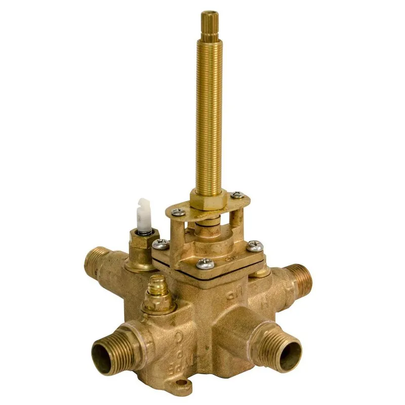 Newport Brass 1-685 1/2 in. MPT Connection Pressure Balancing Valve with Stops