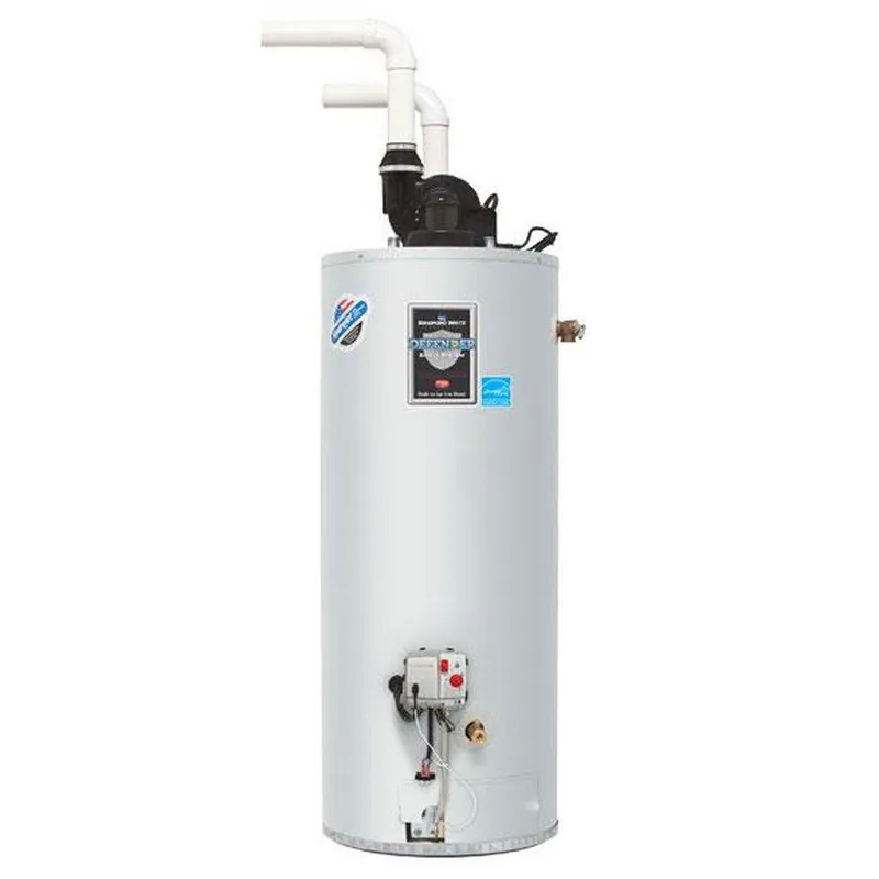 Bradford White RG2PDV50S6N FVIR Defender Safety System 50 Gallon Tall 40 MBH Residential Natural Gas Water Heater