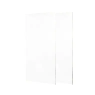 Swan SS0367202.010 Wall Panel Swanstone Bathtub and Shower White 2 Panels 1/4 x 36 x 72 Inch