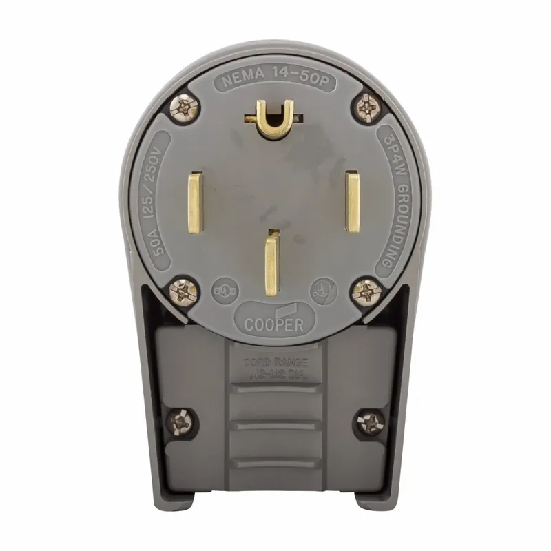 Eaton 5752AN CWD Angle Plug 3P4W 50A125 250V NEMA 14-50P