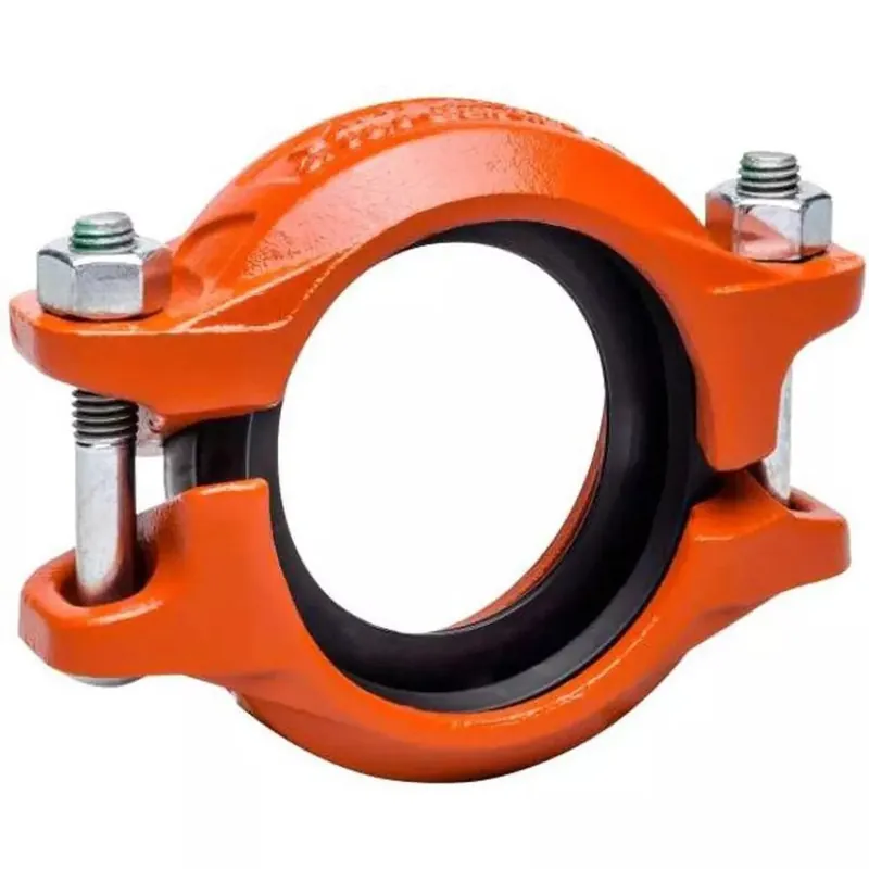 Victaulic L120107GEN QuickVic Style 107N 12 x 10 in. Galvanized Grooved Reducing Coupling