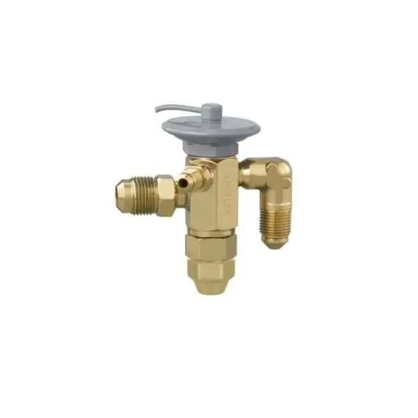 Sporlan 100396 Expansion Valve BF Thermostatic 100396 3/8 x 1/2 Inch SAE Flare R-404A External C