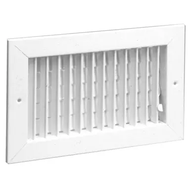 Hart & Cooley 821-14X6W Register 821 Supply White 14 x 6 Inch Steel