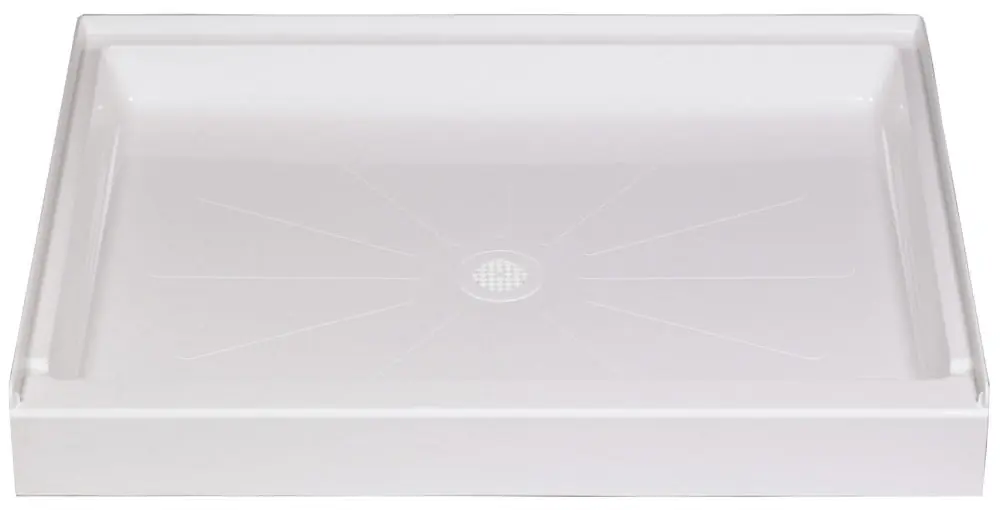 Mustee 3642M DURABASE Shower Floor 36 x 42 White