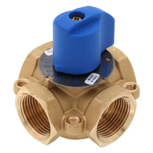 Tekmar Controls 721 1 Brass 4-Way Mixing Valve