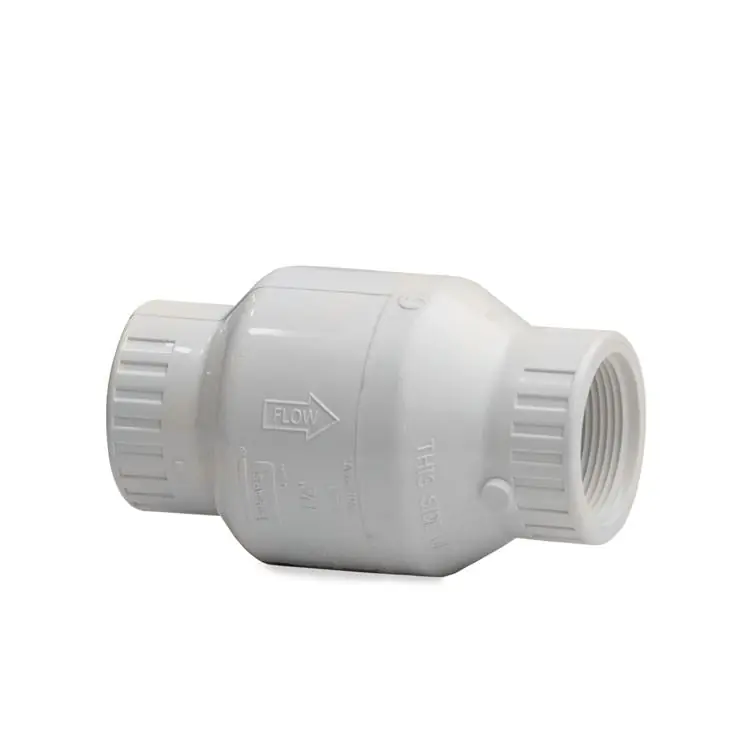 Spears S1520-20F 2 PVC Utility Swing Check Valve THD EPDM