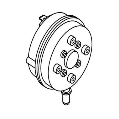 Burnham 107862-01 Air Proving Pressure Switch K2WT-180B 180WTC