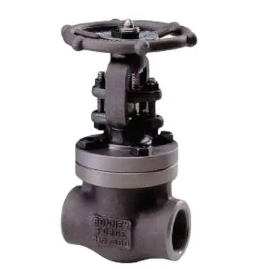 Bonney Forge HL11T-112 1-1/2 in. 800# Thrd A105 T8 Gate Valve Reduced Port Bolted Bonnet Forged Steel