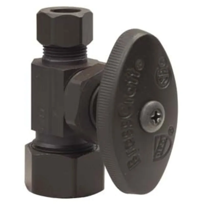 BrassCraft OCR14X BZ Supply Stop Valve Oil Rubbed Bronze