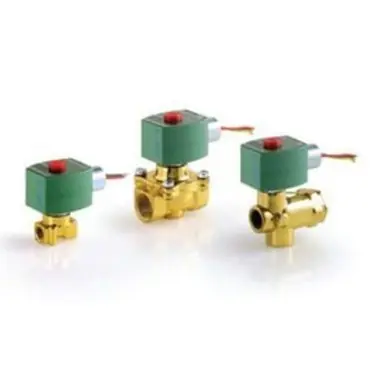 ASCO 8215C053AC110/50D Solenoid Valve 8215 2-Way Aluminum 1 Inch NPT Normally Open 120 Alternating Current NBR