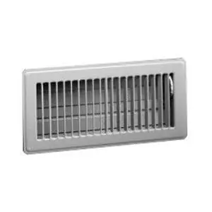 Hart & Cooley 421-4X14W Floor Register 70-230 CFM 4 Inch x 14 Inch