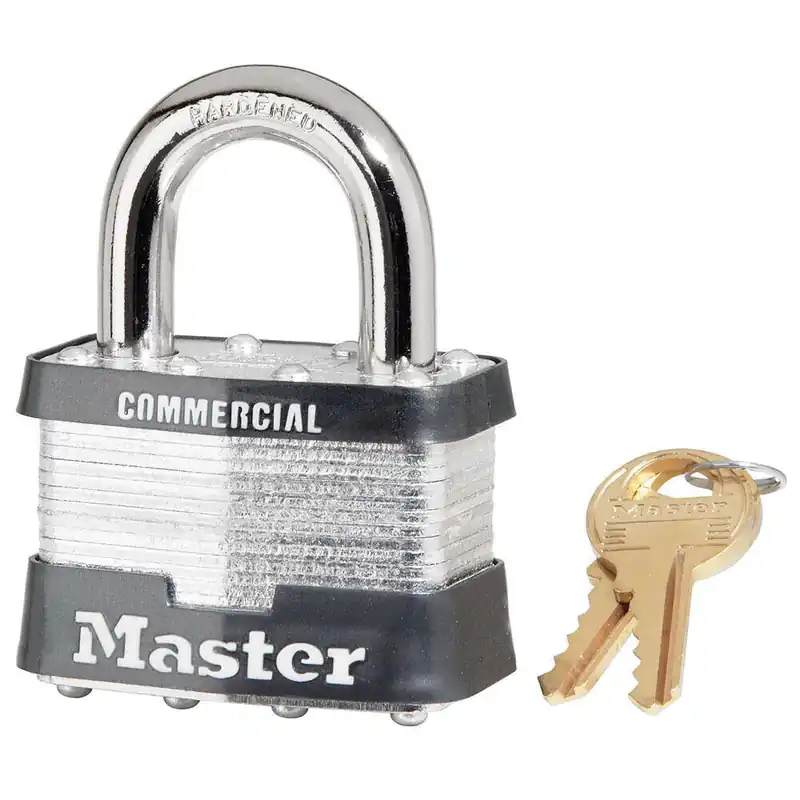 Master Lock 5KAA112 Commercial Grade Non-Rekeyable Safety Padlock Keyed Alike#A112