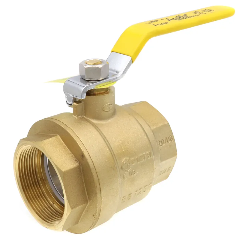 Apollo Valves 94A10901 94A Series 2-1/2 in. Forged Brass Full Port NPT 400# Ball Valve