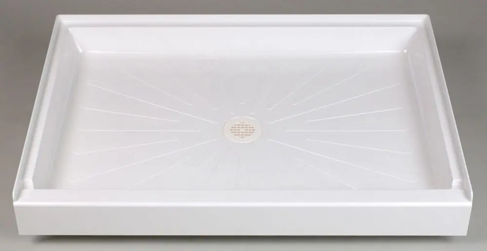 Mustee 3448M Shower Floor White (48 inches x 34 inches) Replacement MPN