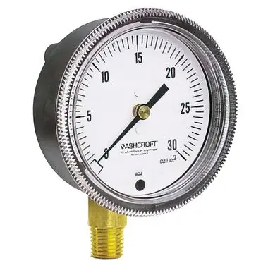 Ashcroft 251490A02LXAK30H20 Pressure Gauge