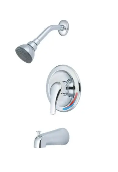 Pioneer T-2300 Elite Tub and Shower Trim Package with 1.5 GPM Single Function Shower Head