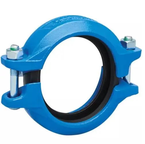 Victaulic L060807HP0 QuickVic Installation-Ready Style 807N 6 in. Blue Enamel Grooved Coupling