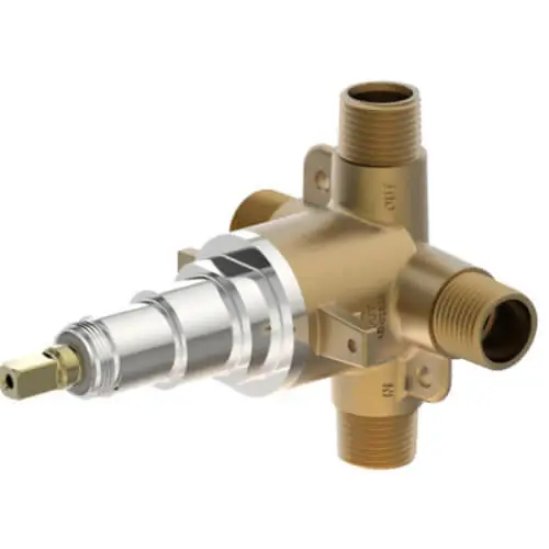 Symmons 3DIVBODYSRT Diverter Body, 4 Port, Cpv