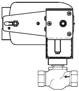 Schneider Electric VS-7213-537-4-04 SmartX Globe Valve Assembly 1/2 in 2-Way MS40-7043-501