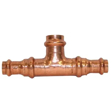 Apollo 10066090 1-1/2 x 1-1/2 x 2 in. Copper Press Reducing Tee