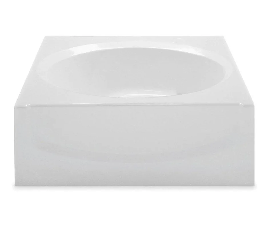 Aquatic 2760410L-WH Alana II 60 x 42 Soaker Alcove Bathtub with Left Drain
