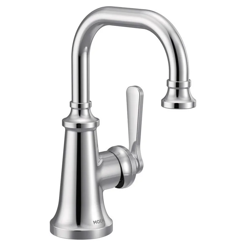 Moen S44101 Colinet Single Handle Monoblock Bathroom Sink Faucet in Chrome
