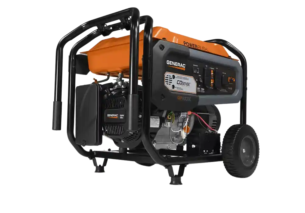 Generac Power Systems 7676 GP8000E Portable Generator