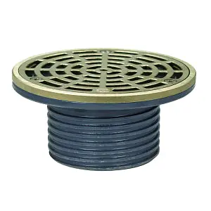 Sioux Chief 832-3DHNR Finish Line No Hub Plastic Floor Drain