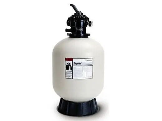 Pentair EC-145240 Tagelus 30 TA Fiberglass Sand Filter with Six Way 2 Multiport Backwash Valve