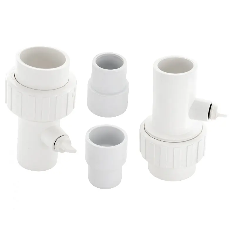 Raypak H000318 PVC Union with Built-In Drain