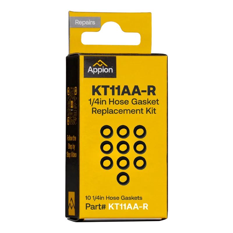 Appion KT11AA-R Hose Gasket Kit, 1/4 Flare MegaFlow (Pack of 10)