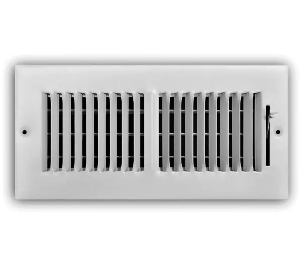 TRUaire 102M10X06 2-Way Wall/Ceiling Register 55 to 185 cfm 10 x 6 in