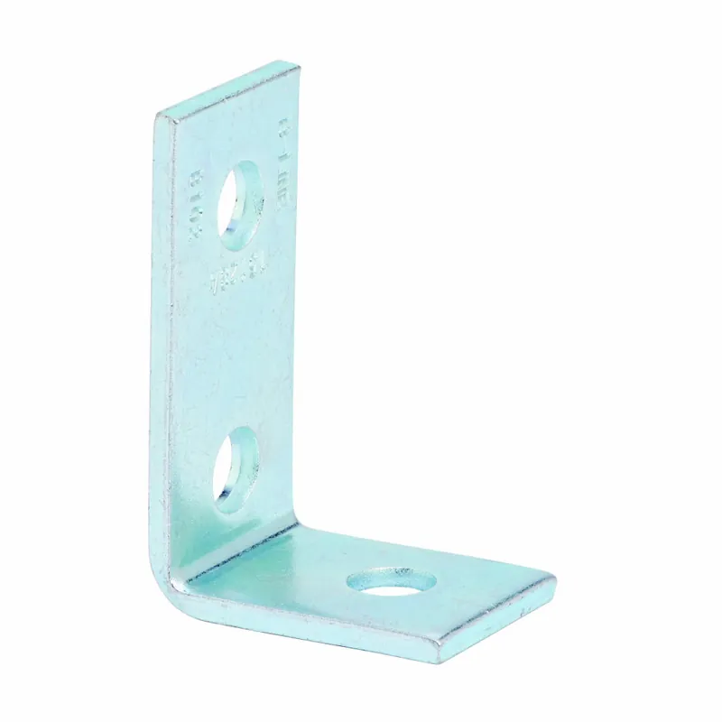 B-Line B102ZN B-Line B102ZN Zinc Plated 3-Hole Corner Angle