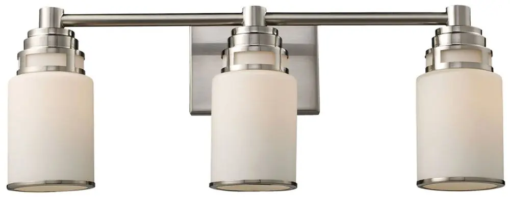ELK Group International 11266/3 Bryant 3-Light Vanity Light Fixture Satin Nickel