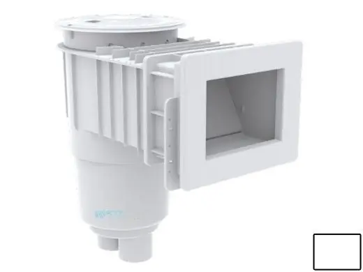 AquaStar SKRVFL3N101 Flow Star Standard Skimmer with Narrow 9 Deep Throat Adjustable Collar for Vinyl
