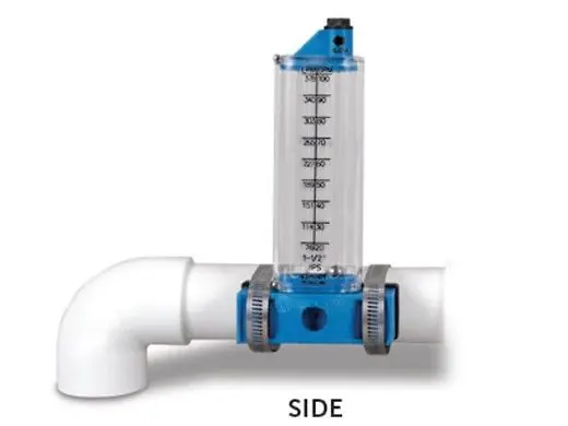 Rola-Chem 570351S 2 PVC Side Mount Flowmeter