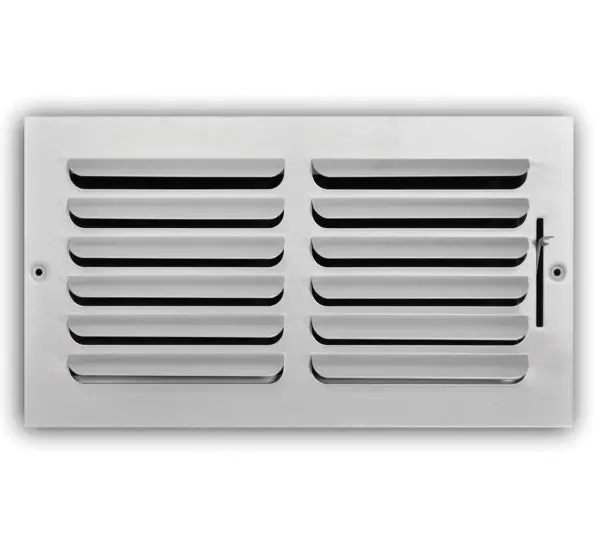 TRUaire 401M10X06 1-Way Stamped Face Supply Register 10 x 6 in