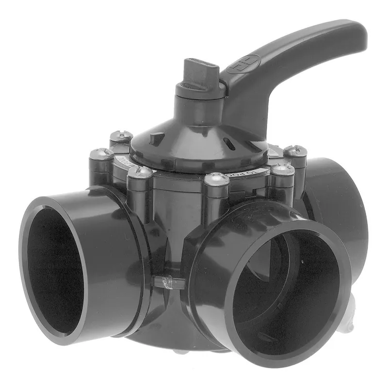 Hayward PSV3SDGR Hayward Pvc 3 Port 1.5-2 Diverter Valve