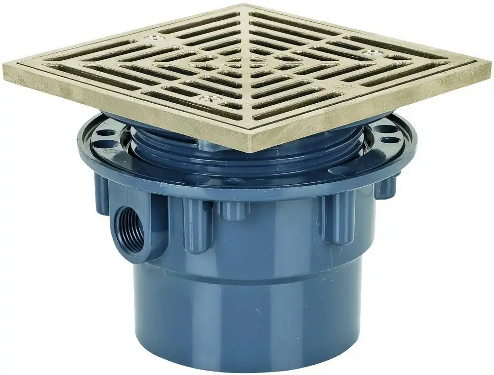 Sioux Chief 842-3PNQ On-Grade 3 in. Inside Caulk Plastic Floor Drain
