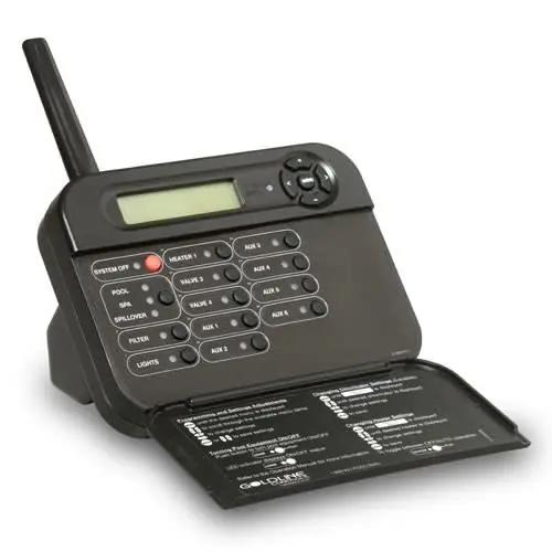 Hayward AQL2-TB-RF-PS-8 Wireless Tabletop Remote Control