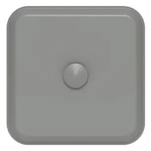 Siemens H38595-1 Steel Meter Socket Removable Hub Cover Plate