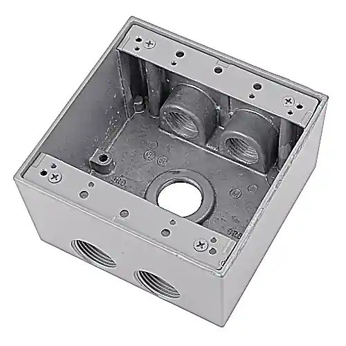 ABB 2IHD5-3 Weatherproof Box Deep Universal (5 Hubs)
