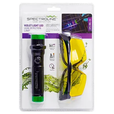 Spectroline SPE-HVL-CS Violet Light LED Leak Detection Lamp