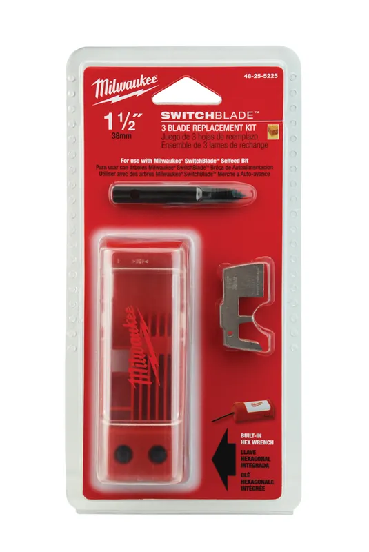 Milwaukee 48-25-5225 1-1/2 SWITCHBLADE 3 Blade Replacement Kit