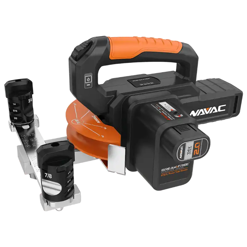 NAVAC NTB7L BreakFree Power Tube Bender, 7.4V (1/4-7/8) MAX OD