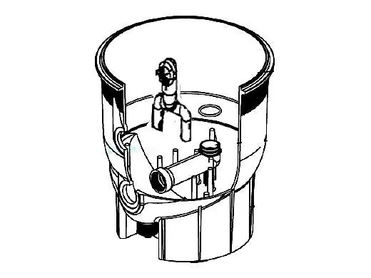 Pentair 195999 Quad De Tank Bottom Assembly
