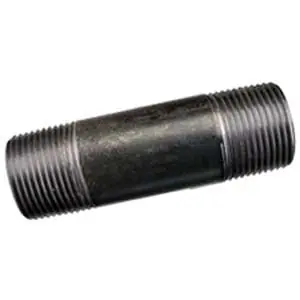 Ward 0120050 Nipple PP 2in MNPT 5in L STL BLK DOM WLD