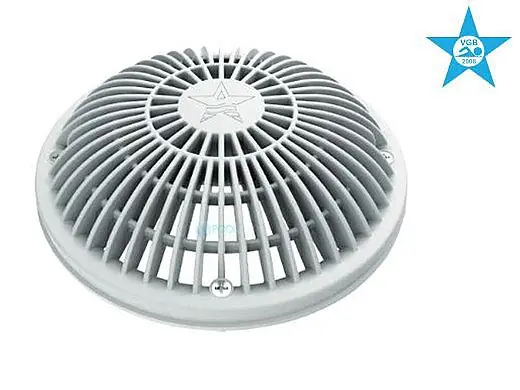 AquaStar 8MF101 AquaStar 8 Round MoFlow Suction Outlet Cover and Mud Frame