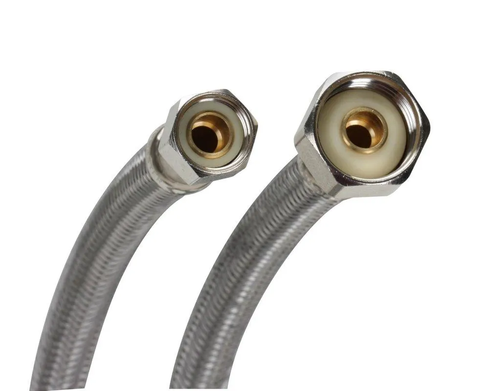 Fluidmaster PRO1F20 Faucet Supply Connector, 3/8 x 1/2 in, 20 in Length
